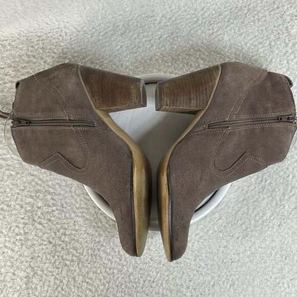 Steve Madden Ohio Suede Ankle Boots with Fringe Women's Size 9.5 - Picture 5 of 8